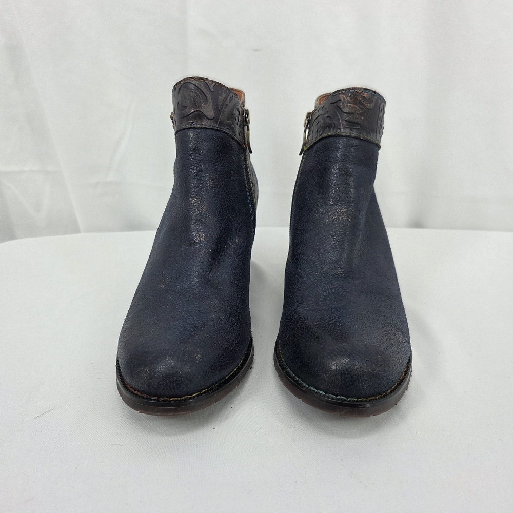 L'ARTISTE Bestlove Boots Navy Multi Women's EU 40 - Picture 3 of 11